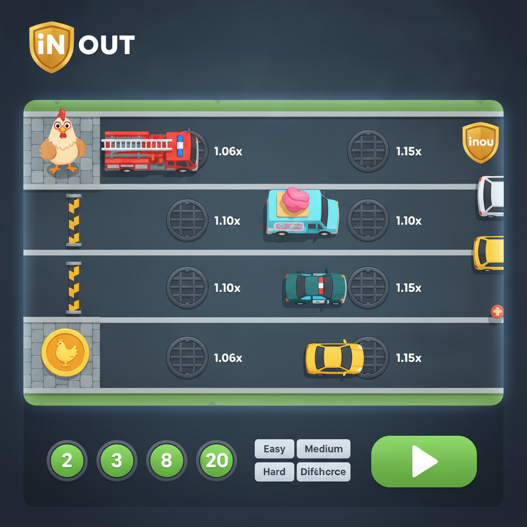 Serie Chicken - Crash game e slot
